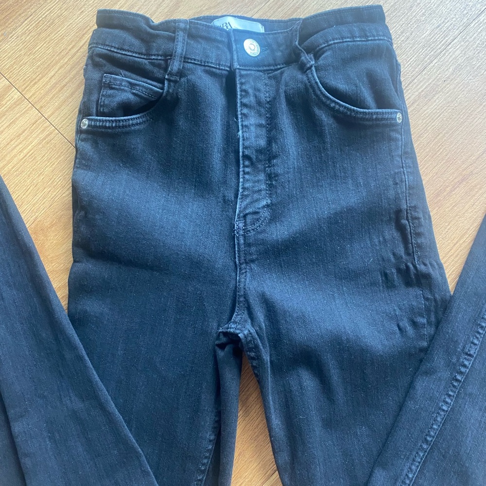 Simples black skinny jeans